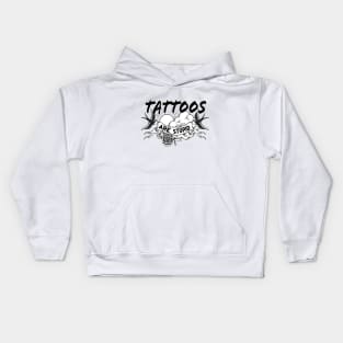 Tattoos Are Stupid Kids Hoodie